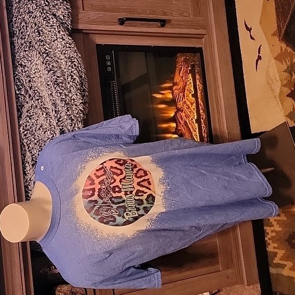 Nwot Bleached Blessed Bonus Mama Tee -> NWOT Bleached Blessed Bonus Mama Tee - Picture 2 of 2